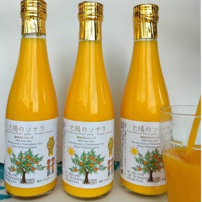 太陽のソナタ(温州おれんじジュース小3本入り)【C12−4】【1590370】