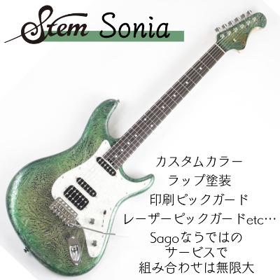 ふるさと納税 尼崎市 【カラーオーダー可能!】Stem Sonia 【エレキギター】Sago |  | 01