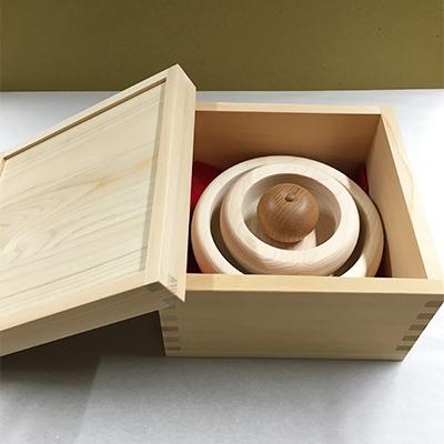 ふるさと納税 南木曽町 【木曽ひのき】鏡餅セット(大) |  | 02
