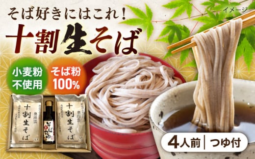 そば 十割生そばと特製そばつゆのセット 2人前×2袋　 | 十割生そば 特製そばつゆ セット そば そばつゆ 蕎麦 生そば 生蕎麦 十割そば 十割蕎麦 100% そばつゆ 蕎麦つゆ 麺つゆ めんつゆ セット 詰め合わせ 4食 4人前 2人前 2袋 食べ比べ お取り寄せグルメ ご当地グルメ 人気 おすすめ 美味しい 贈り物 ギフト プレゼント 贈答 島根県雲南市/有限会社木村有機農園