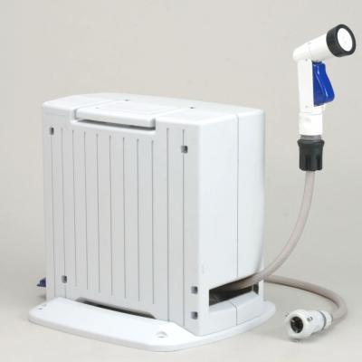 ふるさと納税 三条市 ホースリール20m 蛇口コネクタセット 散水用品 洗浄 洗車 [グリーンライフ]【025S005】