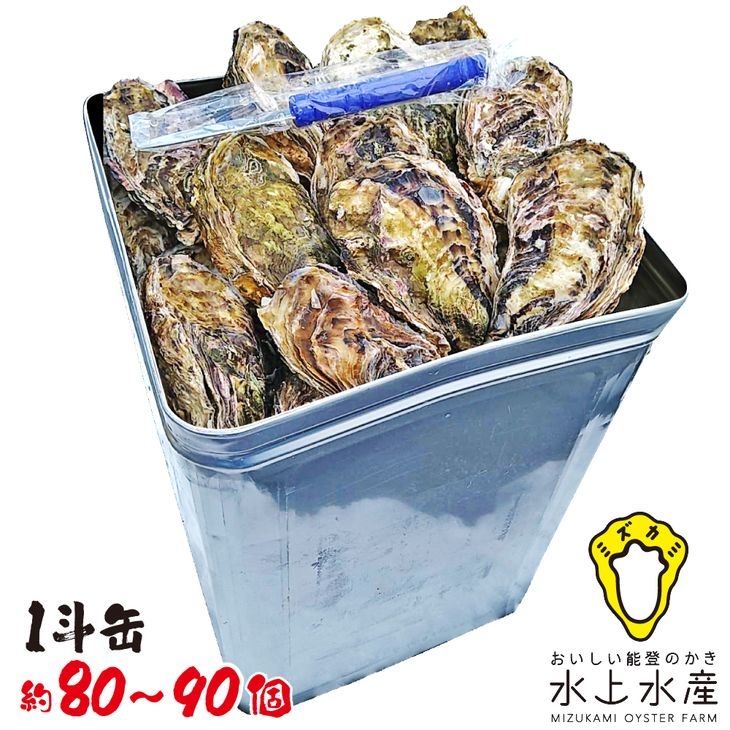 
                  【能登半島地震復興支援】【発送時期が選べる】水上水産の能登のかき 一斗缶（約80～90個・ナイフ付） ※着日指定不可 ※離島への配送不可 石川県 七尾市 能登 ※2025年12月中旬～2026年4月下旬頃に順次発送予定
                