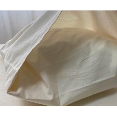 ふるさと納税 岸和田市 【Mサイズ】自然のままのピュアコットンまくらカバー(43×63cm)キナリ　PUMC-M |  | 02