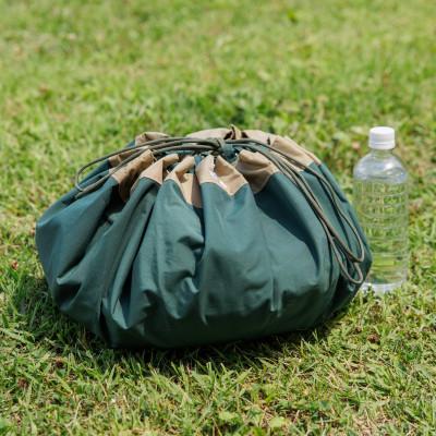 ふるさと納税 岸和田市 izatoki 防水バッグ M　green