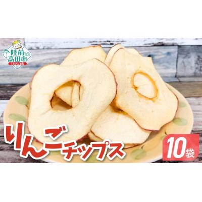 ふるさと納税 陸前高田市 ドライフルーツ ソフトチップりんごさん 30g×10袋 乾燥りんご 輪切り お菓子 おやつ
