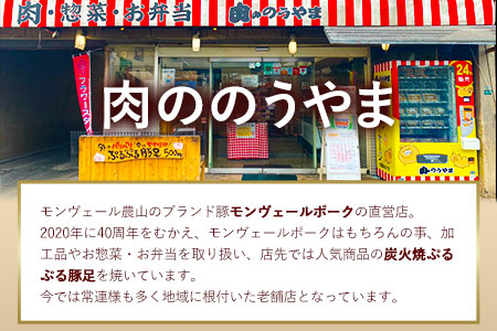 九州産 炭火焼き ぷるぷる豚足10本（2本入×5本）《60日以内に出荷予定(土日祝除く)》熊本県 葦北郡 津奈木町 肉ののうやま 豚