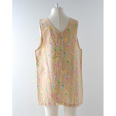 ふるさと納税 忠岡町 nordic+japan 子どもエプロン (キッチン・ツボミ・ブラック)※ブロード素材 |  | 01