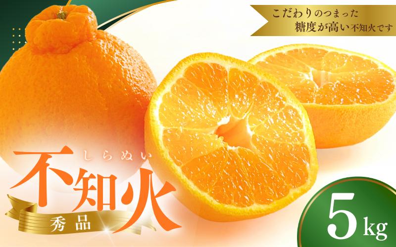 
            【先行予約】秀品 ハウス不知火 5kg【L～4Lのサイズおまかせ】【2026年1月下旬から2025年２月下旬頃に順次発送】＜味好農園＞/不知火 デコポン 蜜柑 みかん 柑橘 果物 フルーツ 【agy038】
          