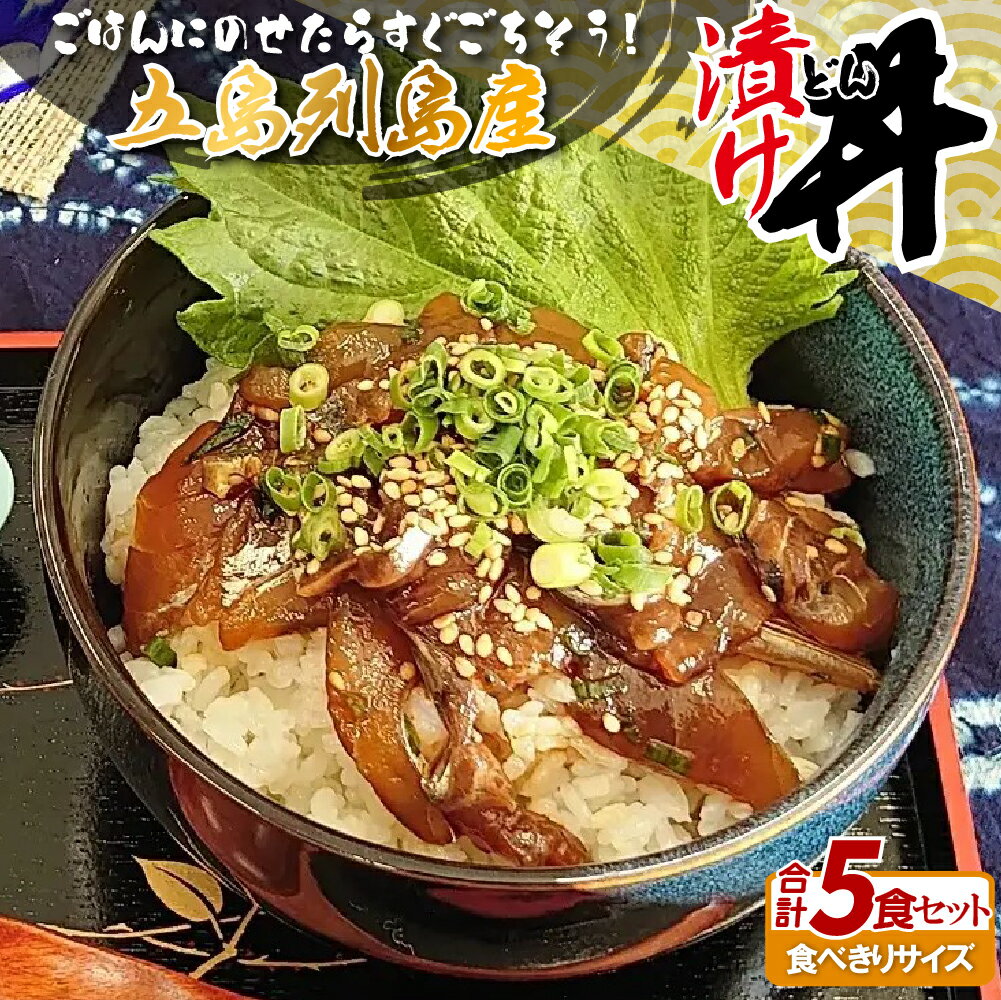 【ふるさと納税】五島列島漬け丼食べきりセット 10000円