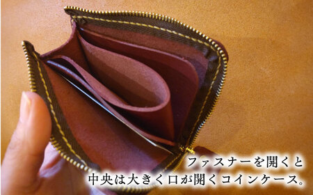 ミニ財布ワインレッド＜完全受注生産＞