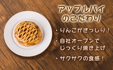 【ティータイムやギフトにおすすめ】 サクサク生地×とろけるリンゴの絶品アップルパイ 4ホール ／ りんご 焼き菓子 おかし お菓子 菓子 洋菓子 焼菓子 スイーツ アップルパイ パイ リンゴ 林檎 特