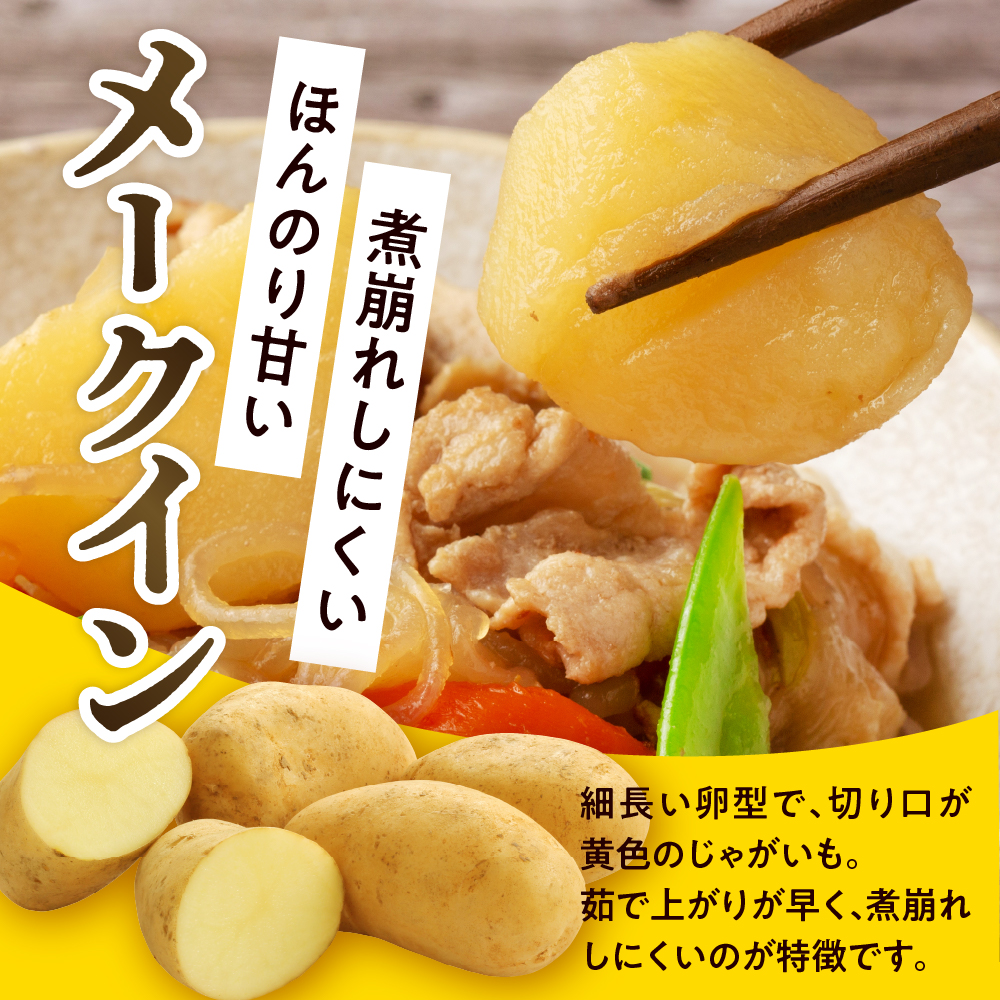 【先行受付】【2026年10月出荷分】北海道芽室町 十勝めむろ産「めむろメークイン」Ｌサイズ5kg me010-019c-26