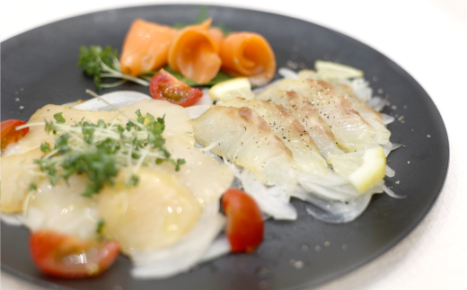 魚介類の燻製セット 2セット(サーモン北海道ホタテたい) 京都お酒のおつまみやおせちのオードブルに【配送不可地域：離島】【1588312】