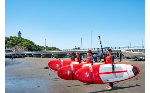サンセット サップ 1名様分 体験型  スクール SUP さっぷ 夕日  江の島  利用券 アクティビティ 関東 biid株式会社 神奈川 湘南 藤沢