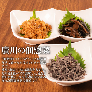 廣川の惣菜のような佃煮「佃惣菜」佃煮　10種詰合せ【 佃惣菜 佃煮 大阪府 松原市 】