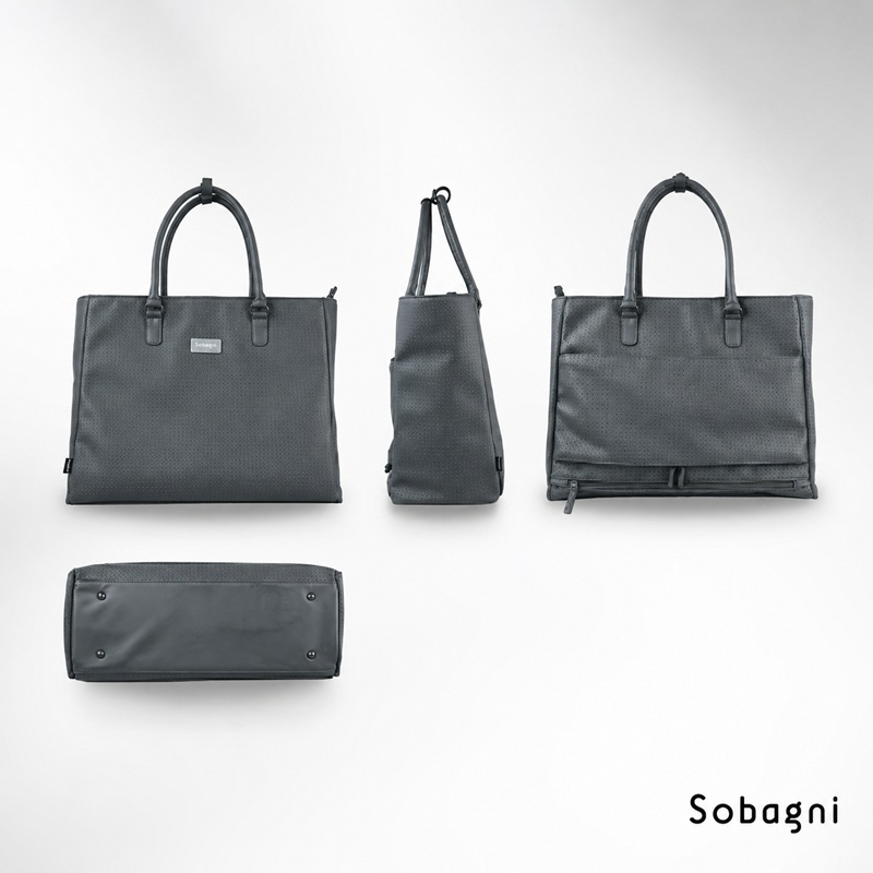Sobagni ボストンバッグ -PRATO- ゴルフ カバン バッグ ホワイト