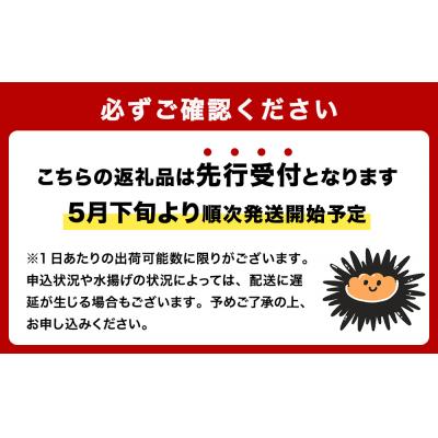 ふるさと納税 石巻市 <先行予約> 生うに 宮城県産 塩水うに 160g (80g×2) 冷蔵 ウニ ミョウバン不使用 |  | 01