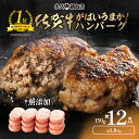 【ふるさと納税】がばいうまか！ 肉汁あふれる 佐賀牛使用 ハンバーグ 150g×12個 個包装 佐賀県産 国産 佐賀牛 黒毛和牛 和牛 肉 お肉 牛肉 ハンバーグ セット 冷凍 ギフト 贈答 贈答用 人気 ランキング 10000 10000円 b-400