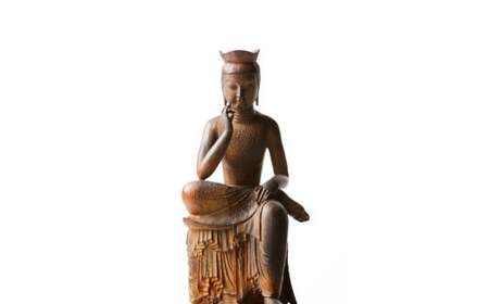 TanaCOCORO[掌] 弥勒菩薩 | 仏像 守護神 風水 金運 開運 厄除け 本格 仏教 アート デザイン お守り 縁起物 美術 東松山イスム 仏像フィギュア インテリア仏像 埼玉県 東松山市