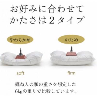 ふるさと納税 入間市 高級ホテル仕様の羽根枕(専用枕カバー付)　やわらかめ　日本製　フェザーピロー |  | 02