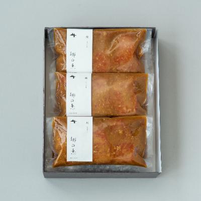 ふるさと納税 いわき市 郷の恵 鮭の味噌漬け　3パックセット |  | 01