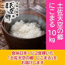 【ふるさと納税】★令和5年産★2010年・2016年 お米日本一コンテスト inしずおか 特別最高金賞受賞 土佐天空の郷 にこまる 10kg　【米/にこまる】