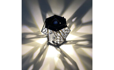 ゴールゼロ用シェード　KIKKO　亀甲　1個　アウトドア・インテリアに　川崎市自社工場一貫生産品【パールグレー】