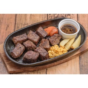 北海道長沼町産 馬追和牛 サイコロステーキ 400g_肉 ステーキ 牛肉 ビーフステーキ  肉 和牛 牛肉   肉  牛肉 _【配送不可地域：離島】【1251559】