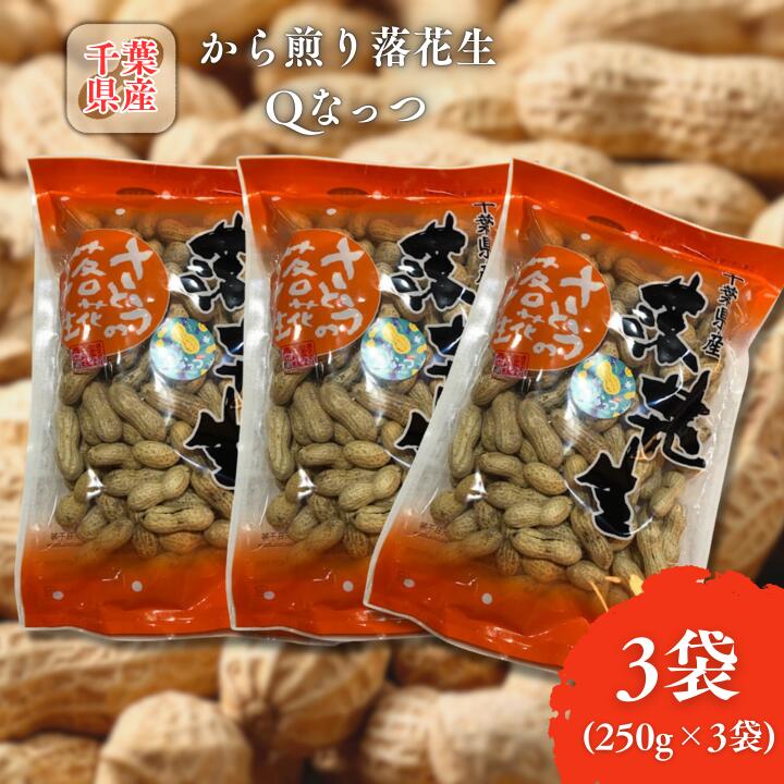 【ふるさと納税】から煎り落花生　Qなっつ