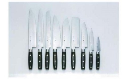 【関喜一作】ダマスカスモデル 包丁9本セット