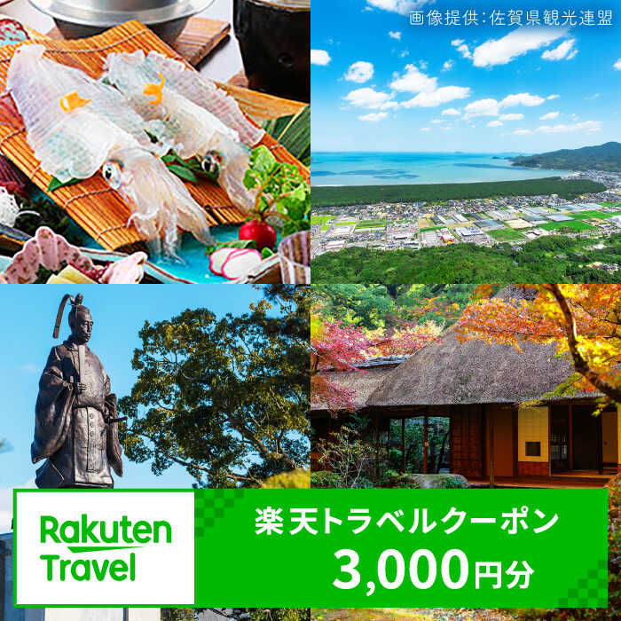 【ふるさと納税】佐賀県の対象施設で使える楽天トラベルクーポン 寄付額10,000円 / 観光 宿泊 旅行券 クーポン 温泉旅行 チケット 旅行 / 楽天トラベル