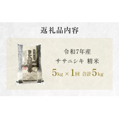 ふるさと納税 石巻市 米 令和7年産 ササニシキ 精米 5kg 単品 こめ コメ お米 ご飯 白米 防災減災 |  | 02