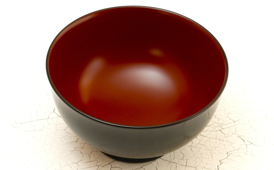 【滴生舎】浄法寺漆器 浄漆椀（中） 外黒内朱