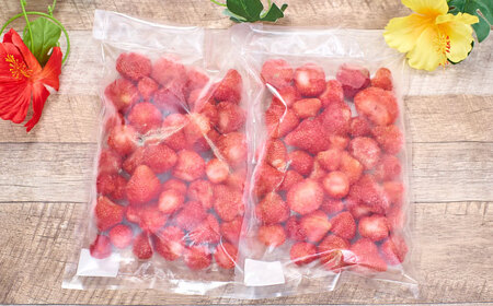 冷凍あまおう苺1kg[BGAG001] strawberry あまおう いちご 果物