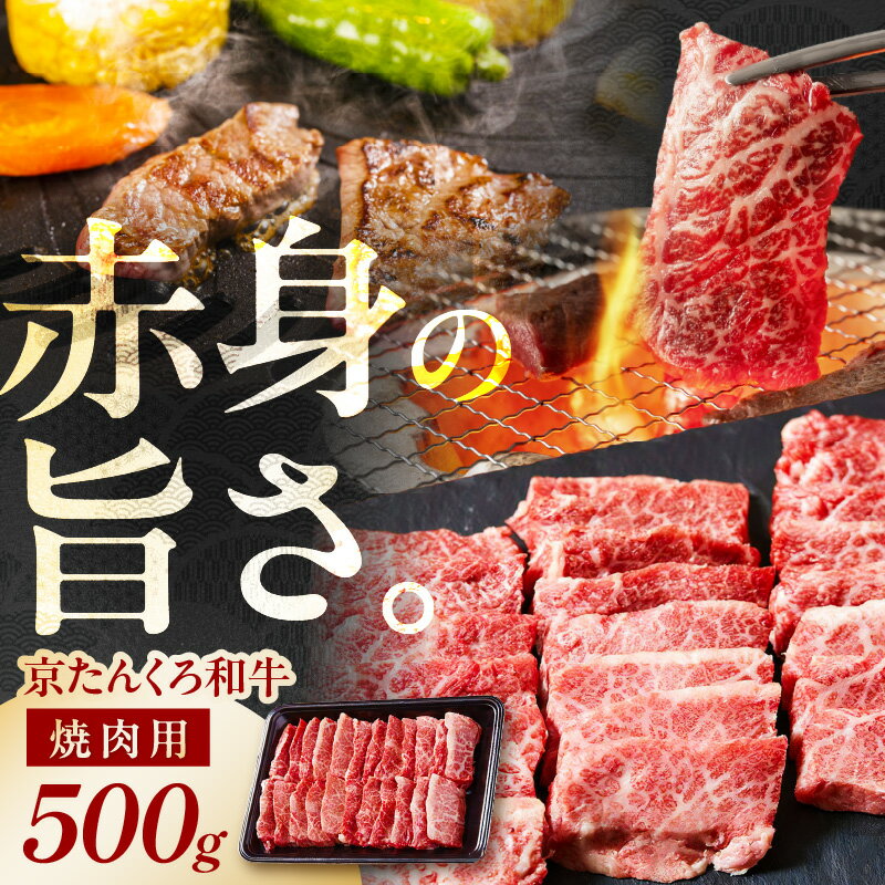 【ふるさと納税】京都の希少ブランド牛／京たんくろ和牛の焼肉 500g 肉 牛 和牛 牛肉セット 焼肉 焼き肉 ギフト 高級 京たんくろ和牛 希少 旨味 サシ 500g 2〜3人前 冷凍 タン 京都府 京丹後 牛肉 希少価値 送料無料