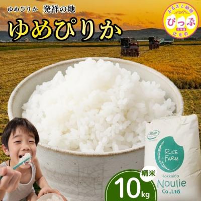 ふるさと納税 比布町 令和7年産 ゆめぴりか精米 10kg【農業生産法人ノウリエ】1017-006