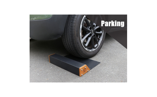 車止め Hide Out Works　ブラック