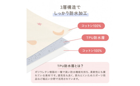 おねしょズボン「おねむう」5柄セット ゴム調整タイプL