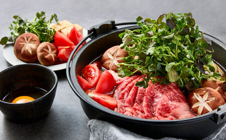 くまもと黒毛和牛 黒樺牛 A4～A5等級 ローススライス すき焼き用 約500g（約250g×2P）【株式会社杉本本店】[AYBJ005]