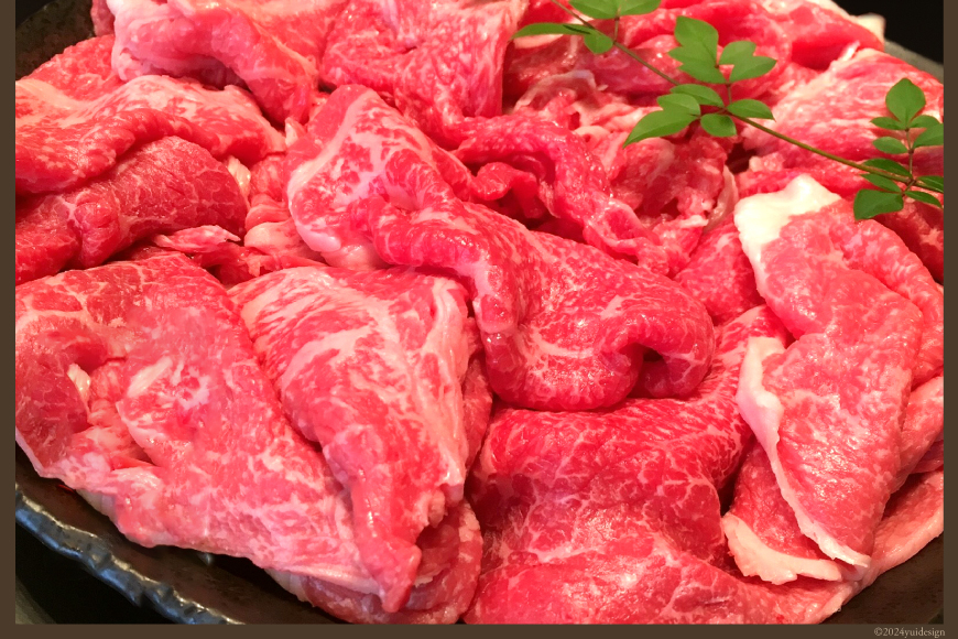 牛肉 3回 定期便 訳あり 阿波黒牛 切り落とし 牛上中肉 1kg 計 3kg [北島藤原精肉店 徳島県 北島町 29al0051] わけあり 国産 スライス 小分け 霜降り 冷凍 すき焼き すきやき