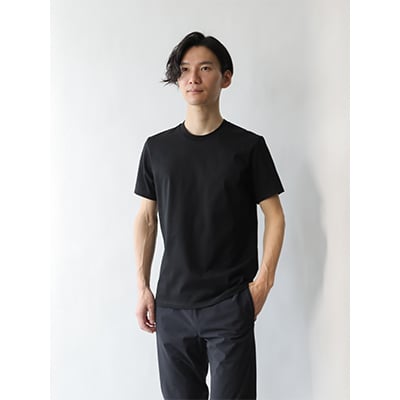 
            メンズ 10Years 26ゲージ スムースコットン クルーネック Tシャツ ブラック Lサイズ【1584337】
          