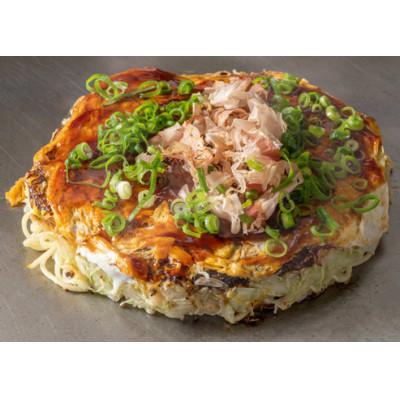 ふるさと納税 府中市 【2枚セット】平の家お好み焼き「そば肉玉シングル」
