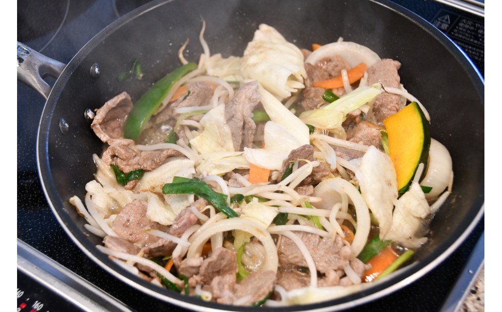 ラム肉ロールスライスジンギスカン　1kg（500ｇ×2袋）  _05073