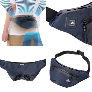 野電ボディエアコン・Vツインクール　熱中症対策として屋外での活動に活躍の冷却ポーチ　81336735【1664346】