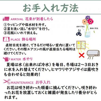 ふるさと納税 北上市 お供え用　洋花のみを使った1束 |  | 03