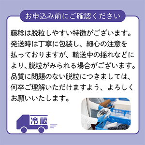 【2024年先行受付】話題の大粒葡萄の藤稔 ふじみのり(種なし)2房 ふるさと納税【配送不可地域：離島・沖縄県】【1289158】