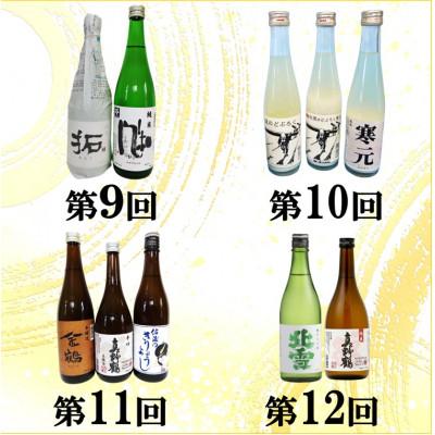 ふるさと納税 佐渡市 【毎月定期便】佐渡の酒A全12回 |  | 03