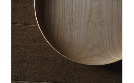 長野県産山桜の9寸皿  | 食器 しょっき 皿 お皿 さら おさら 長野県 塩尻市