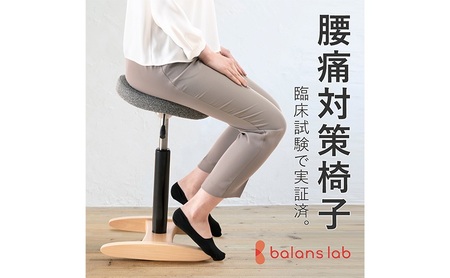 バランス シナジー(カバーなし) 椅子 腰痛 対策 イス バランスラボ 岐阜県 美濃市 シックブラウン/スクエアシート