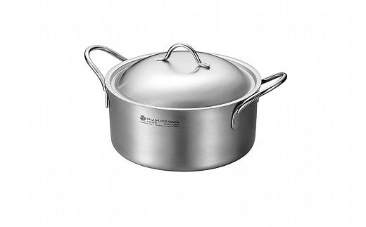 
            EJSA-1000 燕熟の技 [クローバー] 両手鍋20cm FC018093
          